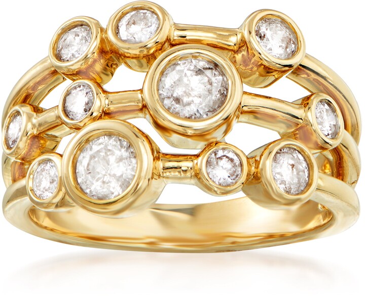 Bezel Set Rings | Shop the world's largest collection of fashion 