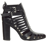 Thumbnail for your product : Faith Chesterton Black Multi Strap Block Heel Shoes