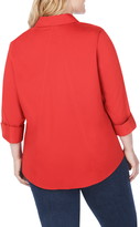 Thumbnail for your product : Foxcroft Marianne Stretch Tunic Shirt