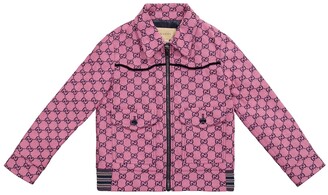Gucci Children GG cotton-blend jacket