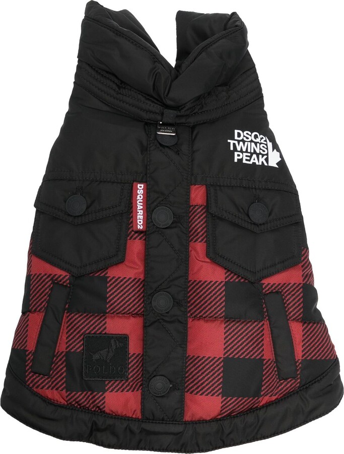 DSQUARED2 Black Poldo Dog Couture Edition Hooded Raincoat - ShopStyle Pet  Clothing