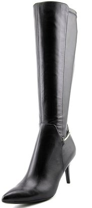 Calvin Klein Rikita Women US 6 Black Knee High Boot
