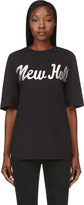 Thumbnail for your product : 3.1 Phillip Lim Black Iridescent 'New Hollywood City' T-Shirt