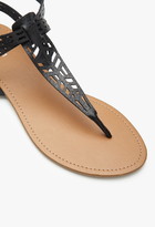 Thumbnail for your product : Forever 21 Faux Leather Cutout Sandal