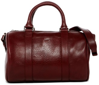 Shinola Small Leather Duffel Bag