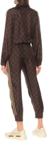 Thumbnail for your product : Gucci GG Supreme silk-twill sweatpants