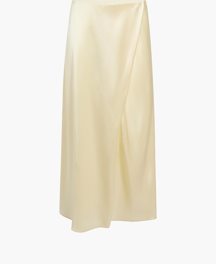 Demi Skirt in Pale Yellow