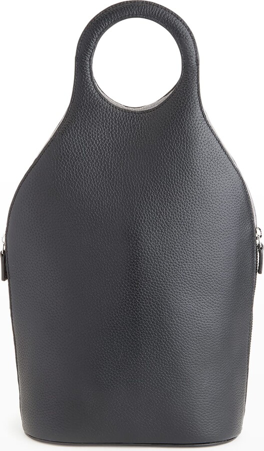 ROYCE New York Personalized Leather Double Wine Champagne Carrying Case