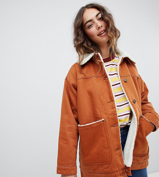 monki orange jacket