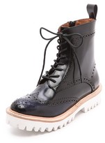 Thumbnail for your product : Jeffrey Campbell Clash Lug Sole Booties