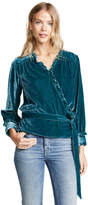 Thumbnail for your product : Birds of Paradis The Jessica Wrap Blouse