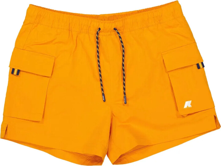K-Way Pocket-Detail Swim Shorts
