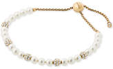 Thumbnail for your product : Michael Kors Pavé Imitation Pearl Slider Bracelet