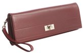 Thumbnail for your product : Givenchy red calfskin 'Shark' long wristlet clutch