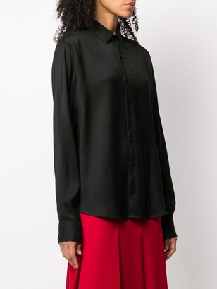 AMI Paris Buttoned Long-Sleeved Shirt
