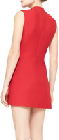Thumbnail for your product : Valentino Sleeveless Tie-Neck Dress, Red