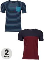Thumbnail for your product : Goodsouls Mens T-shirts (2 Pack)