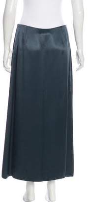 Gianfranco Ferre Silk-Blend Midi Skirt