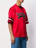 Thumbnail for your product : Versace V-neck varsity T-shirt
