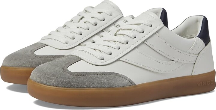 Vince Oasis-M Lace-Up Retro Sneakers Men's Shoes Chalk White