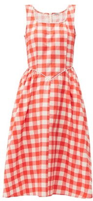 red gingham dress womens