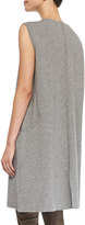 Thumbnail for your product : Lafayette 148 New York Crewneck Shift Dress with Center Seam