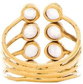 Thumbnail for your product : Jacquie Aiche Eight Gem Open Ring