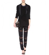 Thumbnail for your product : 3.1 Phillip Lim Grunge panelled silk-crepe trousers