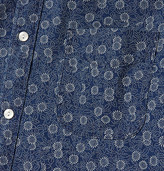 Thumbnail for your product : J.Crew Flower-Print Cotton-Chambray Short-Sleeve Shirt
