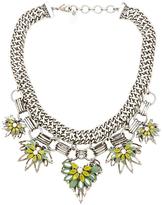 Thumbnail for your product : BCBGMAXAZRIA Floral Stone Chain Necklace