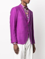 Thumbnail for your product : Etro Paisley-Lined Single-Breasted Blazer