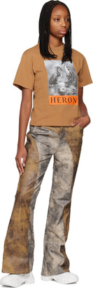 Heron Preston Brown Heron BW Shirt
