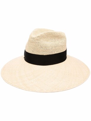 Borsalino Sophie wide-brim straw hat