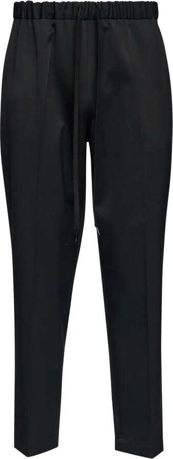 MM6 MAISON MARGIELA Drawstring Tailoring Wool Trousers