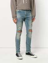 Thumbnail for your product : Represent distressed slim-fit jeans
