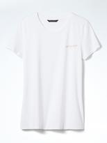Thumbnail for your product : Banana Republic Embroidered Supima® Cotton Crew