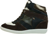 Thumbnail for your product : Michael Kors Womens Nikko High Top Brown Or Grey Wedge Fashion Sneakers Shoes