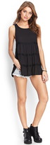 Thumbnail for your product : Forever 21 Tiered Woven Tunic
