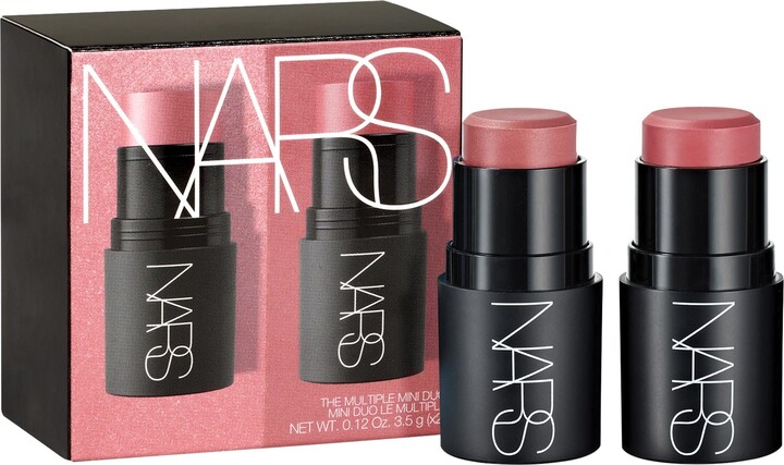 NARS Mini Multiple Soft Blur Blush Stick Duo Orgasm Crave And Bad Habit 0.12 oz (x2)/3.5 g (x2)