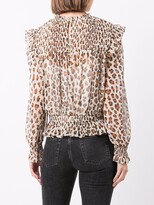Thumbnail for your product : Twin-Set Leopard Print Blouse