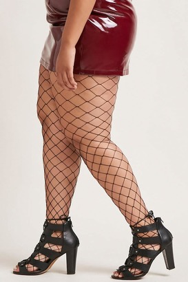 Forever 21 FOREVER 21+ Plus Size Lace Short Pantyhose