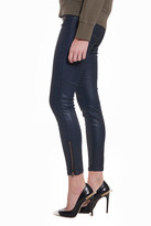 Thumbnail for your product : Current/Elliott The Soho Zip Stiletto Jean - Blue Coated