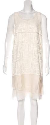 J. Mendel Crochet Sleeveless Dress