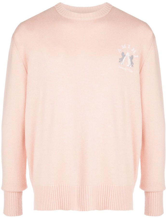 mens pink cashmere jumper