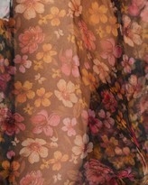 Thumbnail for your product : Topshop Floral Organza Midi Dress