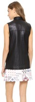Thumbnail for your product : Club Monaco Rey Leather Vest