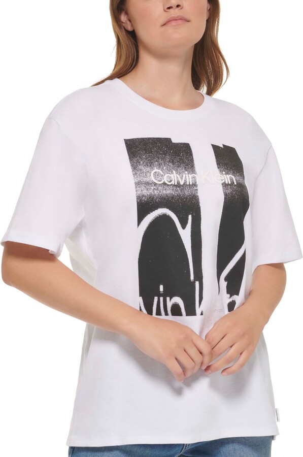 Calvin Klein Jeans Teen Girls' Cotton Tops | ShopStyle