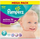 Thumbnail for your product : Pampers Active Fit Mega Pack Junior 72's