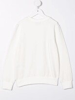 Thumbnail for your product : MOSCHINO BAMBINO Teddy Bear-Motif Cotton Sweatshirt