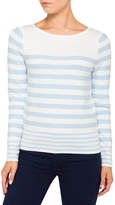 Thumbnail for your product : Tommy Hilfiger Ivy Stripe Boat Neck Long Sleeve Sweater